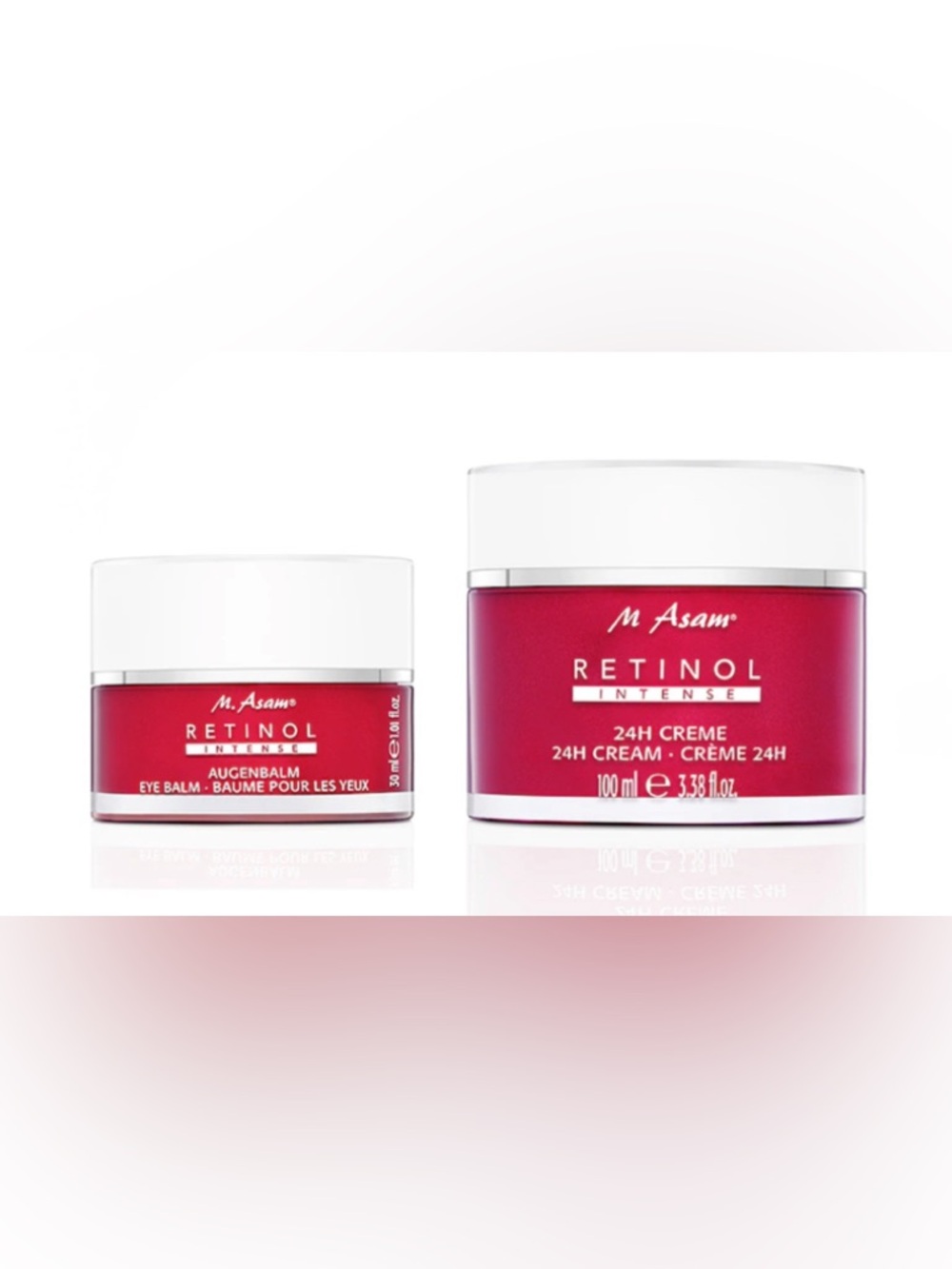 Retinol Intense 24H Cream & Eye Balm - Sold as a set